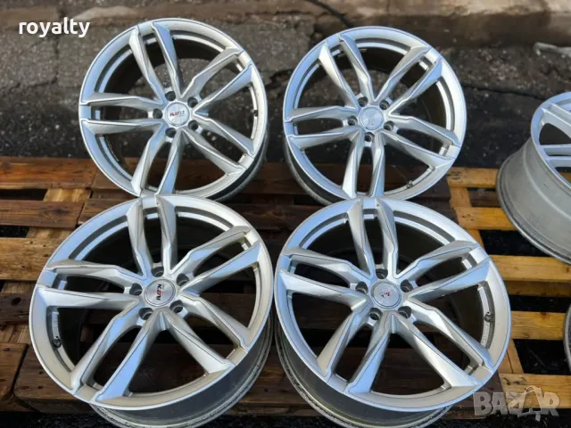 5х112 19 Джанти Лети Audi VW Seat Skoda 5x112 ET 35 J 8.5 Централен отвор 66.6, снимка 6 - Аксесоари и консумативи - 49668677