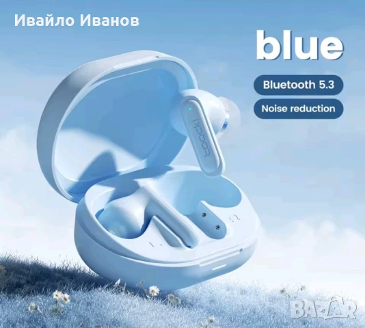 Блутут слушалки Toocki TWS + ANC + ENC