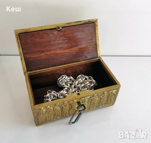 Масивен сребърен синджир кралска плетка (925/138гр.), снимка 4 - Колиета, медальони, синджири - 51566701