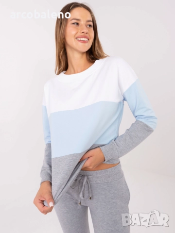 Ежедневен дамски комплект анцуг от памук Sandra, 5цвята , снимка 8 - Комплекти - 51699108