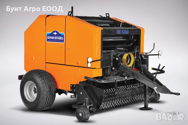 KE1247 - Професионална Рулонна Балопреса с Ротор и Сечка