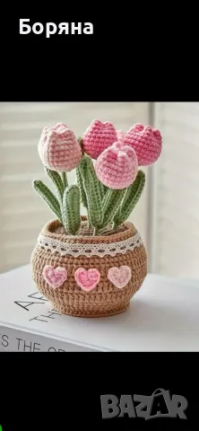 Ръчно изработени лалета 