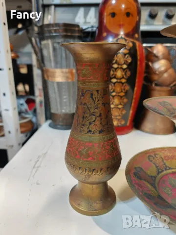 Сет Ваза, бомбониера, свещник-бронз, снимка 3 - Антикварни и старинни предмети - 48200694