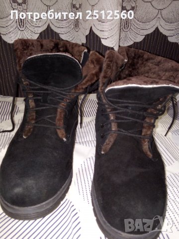 Мъжки зимни боти N-41, снимка 4 - Мъжки боти - 35791566