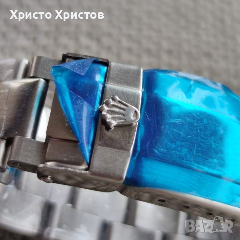 Новогодишна промоция!Мъжки механичен луксозен часовник Rolex Submariner Oyster Perpetual 44mm., снимка 6 - Мъжки - 32832726