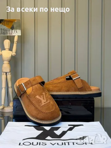 Louis Vuitton Дамски Затворени Чехли Луис Витон - Различни Цветове Код E183, снимка 9 - Чехли - 55974233