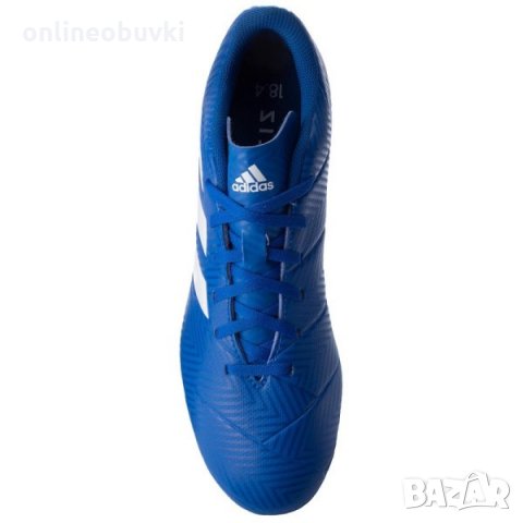 НАМАЛЕНИЕ!!!Футболни обувки калеври Adidas Nemeziz 18.4 FXG Сини DB2115 №46, снимка 4 - Маратонки - 34597520