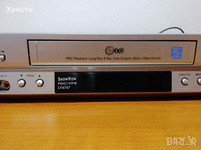 LG LV4747 HI-FI STEREO VHS, снимка 4 - Плейъри, домашно кино, прожектори - 39238783