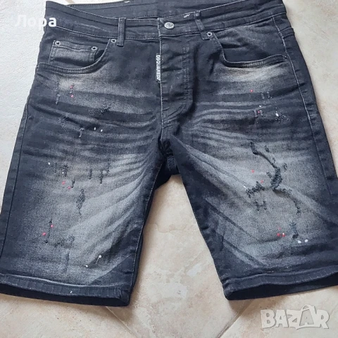 Мъжки дънкови панталони DSQUARED2 , снимка 2 - Къси панталони - 51042189