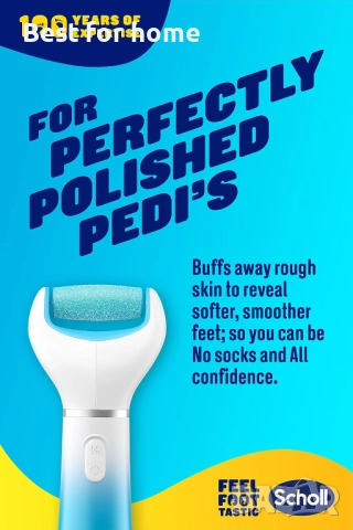 Електрическа пила за крака Scholl Velvet Smooth с пълнител за напукани пети , снимка 3 - Електрически пили за пети - 51807360