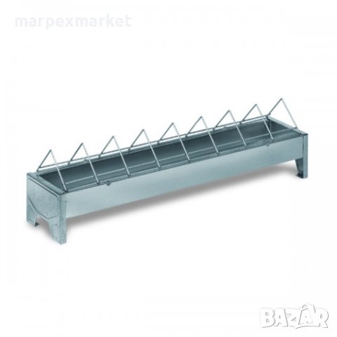 	Галванизирана хранилка за птици с широки отделения