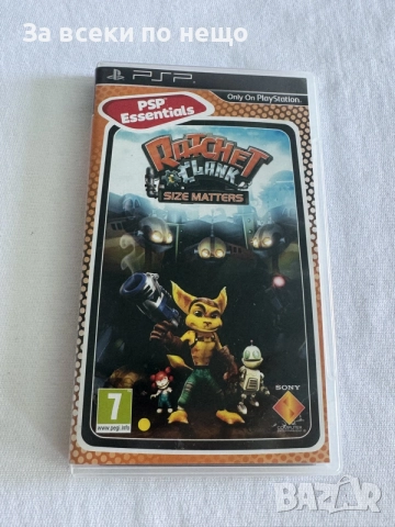 Оригинална Игра за PSP Ratchet & Clank: Size Matters , (Sony PSP)