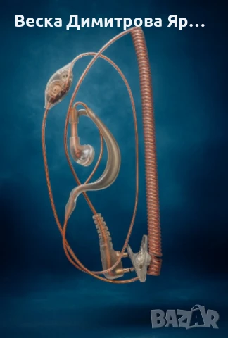 Професионален хендсфри с прозрачна акустична тръба за радиостанции, снимка 5 - Други инструменти - 50749599