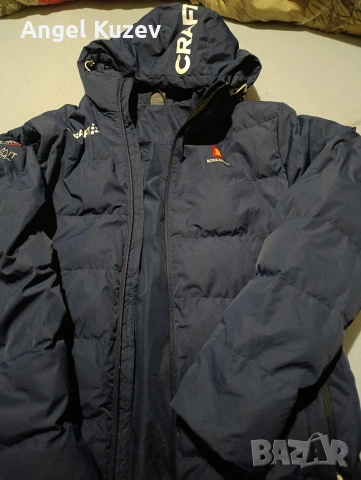 Оригинална пухена парка CRAFT – Team Norway (Олимпийски отбор) – Размер М, снимка 3 - Якета - 53540118