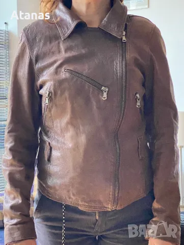 Дамски кожени якета марка Only и Xetra, лот, снимка 6 - Якета - 50217894