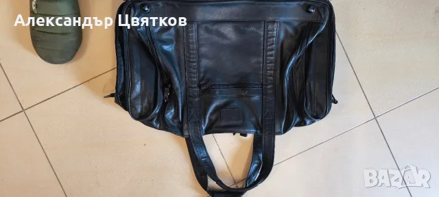 Кожен сак TUMI естествена кожа , снимка 5 - Сакове - 56241609