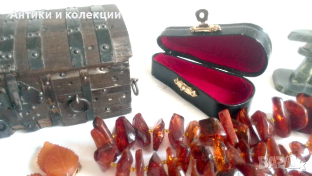 Стари предмети злато,нефрит,кехлибар,кристали,слонова кост и кутии., снимка 11 - Други ценни предмети - 51262514