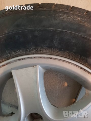 Резервна гума-патерица за Hyundai Santa Fe 2002 225/70R16 102T Hankook, снимка 4 - Гуми и джанти - 40884457