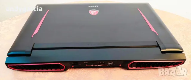 NVidia GTX 1080 8GB 210W/17.3 G-SYNC IPS FullHD/Intel Corе i7/16GB RAM/256GB+ 1TB HDD/MSI TITAN GT73, снимка 5 - Лаптопи за игри - 50068428