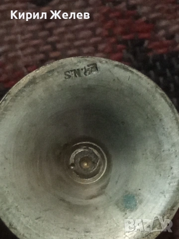 Декоративна метална чаша (тип потир) гравирана 54267, снимка 5 - Колекции - 53638045