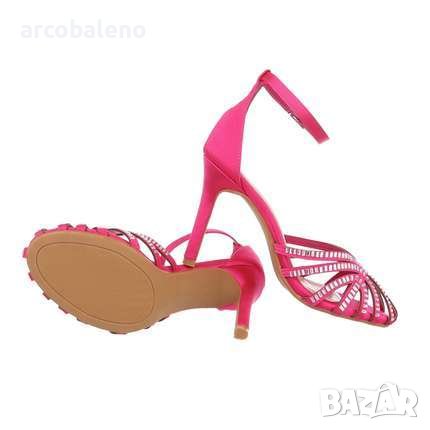 Дамски елегантни сандали на висок ток, 2цвята - 023, снимка 3 - Сандали - 40897417