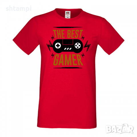 Мъжка тениска The Best Gamer,Тениска с игра,игри,Геймс, снимка 2 - Тениски - 36195976