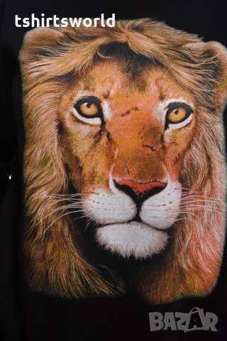 Нов дамски суичър с трансферен печат Лъв, животни, снимка 2 - Суичъри - 27505468