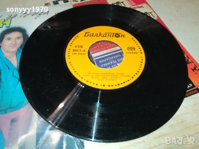 ГРУПА ТЕЛЕФОН//ВАСИЛ НАЙДЕНОВ-МАЛКА ПЛОЧА 1910251839, снимка 12 - Грамофонни плочи - 52109206