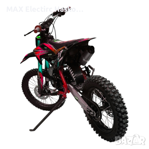 Бензинов кросов мотор 125 cc/кубика MaxMotors - Red, снимка 5 - Мотоциклети и мототехника - 44649020