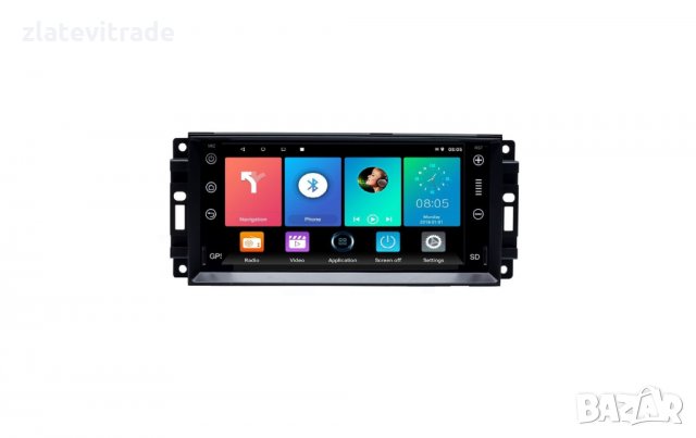 JEEP GRAND CHEROKEE COMMANDER WRANGLER 7'' АНДРОИД НАВИГАЦИЯ, 7106