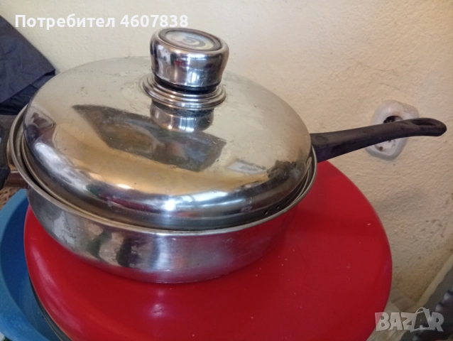 Тиган за готвене на пара инокс, снимка 2 - Съдове за готвене - 51917292