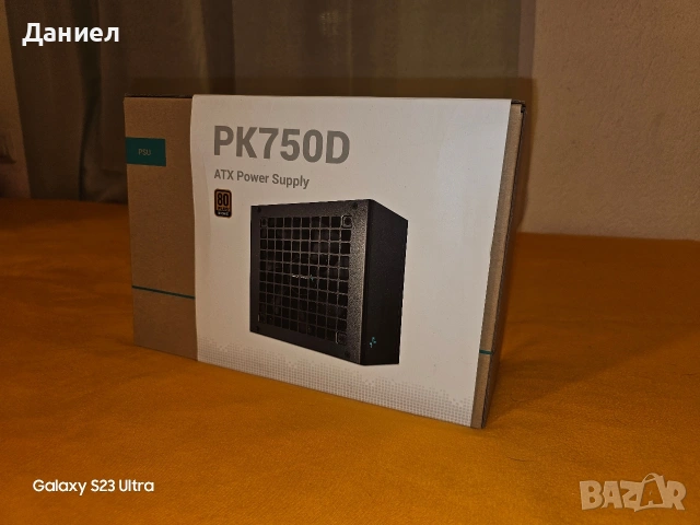 Захранванне Deepcool PK750D Bronze 750W, снимка 3 - Захранвания и кутии - 53598308