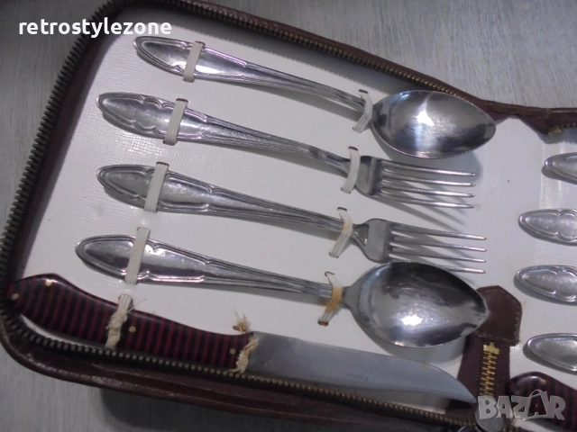 № 8401 Стар туристически комплект прибори – 1300 г. България  , снимка 3 - Други ценни предмети - 52683700