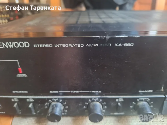 Усилвател Kenwood KA550, снимка 4 - Ресийвъри, усилватели, смесителни пултове - 55857676