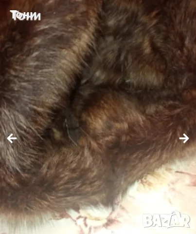 Нова Дамска Зимна Шапка от Естествен Косъм Норка, снимка 4 - Шапки - 56302382