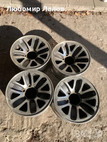 Алуминиеви джанти 15 цола 6х139.7 централен 107,5 Мицубиши Mitsubishi, снимка 2 - Гуми и джанти - 48912119