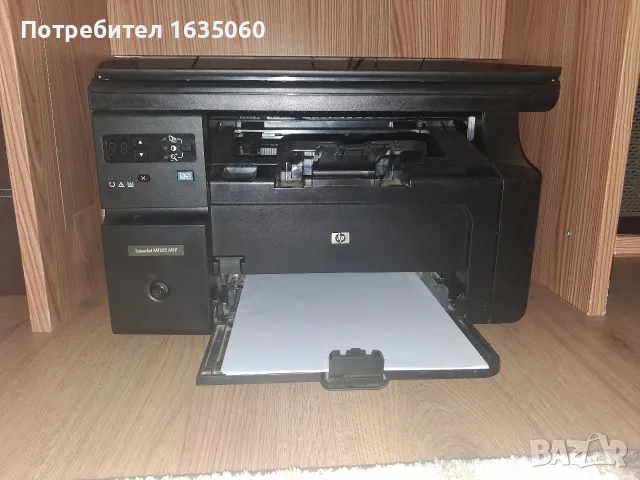 Принтер 3в1 HP laserjet M1132MFP, снимка 2 - Принтери, копири, скенери - 56196914