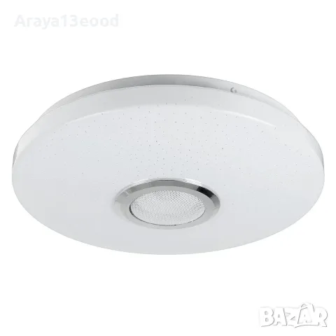 RGBW LED плафон с Bluetooth високоговорител, управление с приложение и дистанционно, 18W, снимка 3 - Лампи за таван - 56199396