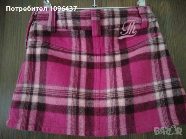 Tommy Hilfiger  зимна пола, снимка 2 - Детски рокли и поли - 40193242