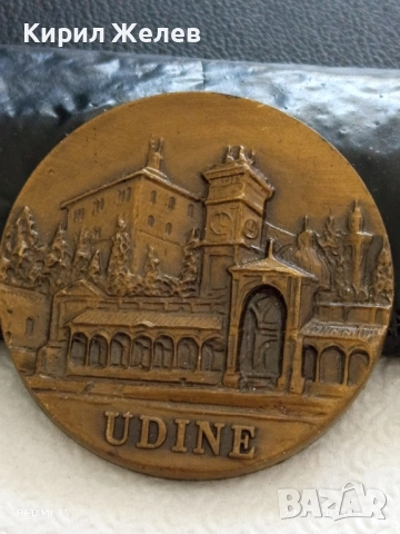 Плакет УДИНЕ ИТАЛИЯ много красив невероятен за КОЛЕКЦИОНЕРИ 25328