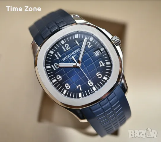 Patek Philippe Aquanaut 40mm White Gold  Blue Dial Automatic Различни Варианти, снимка 9 - Мъжки - 48002449