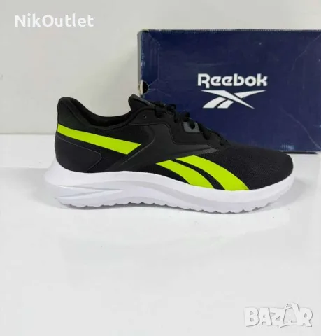 REEBOK Energen Lux Core Black Acid Yellow (Нови) - Размер 44 (28.5 см стелка)