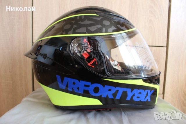 *ПРОМОЦИЯ* Каска AGV K1 Speed 46, снимка 5 - Аксесоари и консумативи - 52771408