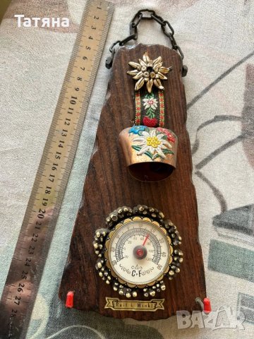 Автентичен термометър с камбанка