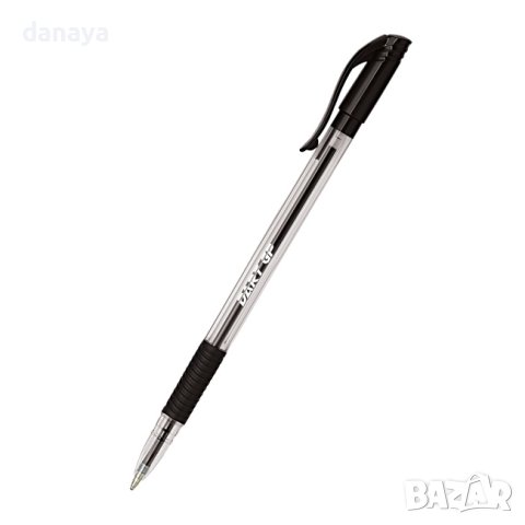 3873 Химикалка Unimax Dart GP clear 0.7 mm Син или Черен, снимка 3 - Ученически пособия, канцеларски материали - 41726438