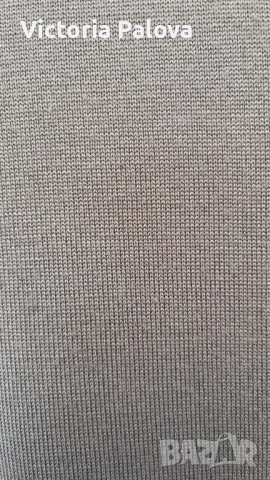 Луксозен италиански пуловер LE TRICOT PERUGIA от фин меринос цвят мляко с кафе, снимка 4 - Блузи с дълъг ръкав и пуловери - 52158453