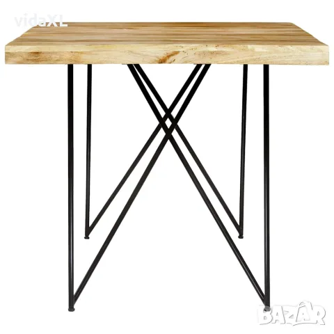 vidaXL Трапезна маса, 180x90x76 cм, мангово дърво масив, снимка 2 - Маси - 56146480