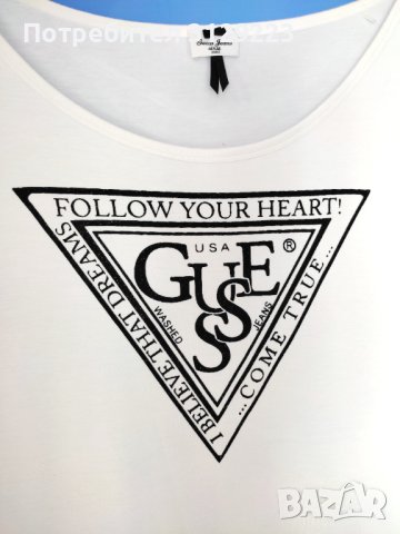 Guess Shirt L nr D4, снимка 3 - Тениски - 40602278