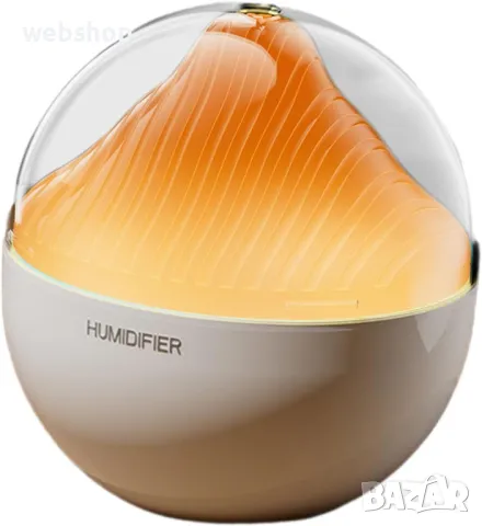 Овлажнител на въздух , Арома дифузер с ефектен дизайн, 400ml, снимка 7 - Овлажнители на въздух - 48245349