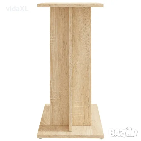 vidaXL Поставка за аквариум, сонома дъб, 60x30x60 см, инженерно дърво, снимка 5 - Аквариуми - 56148103